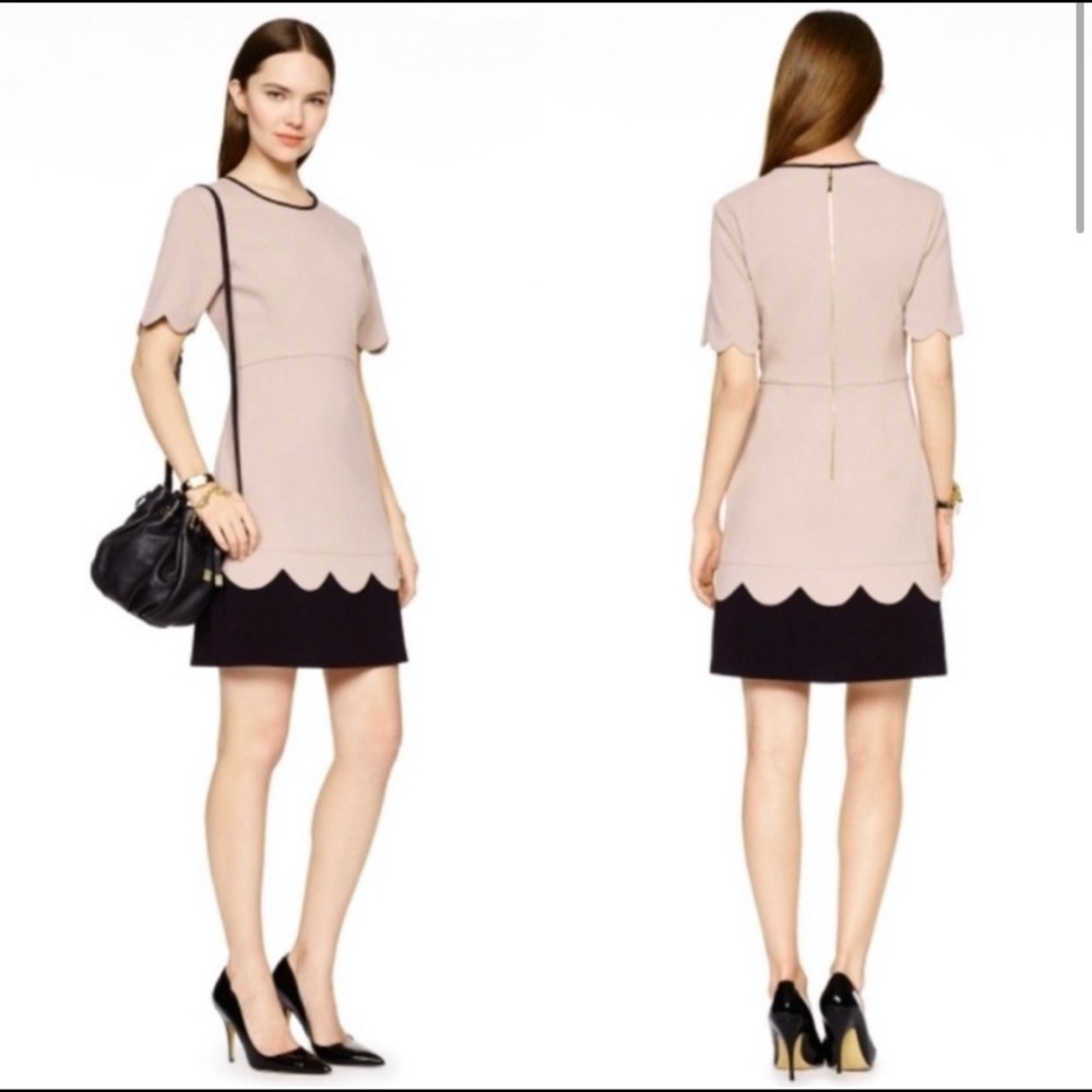 Kate Spade Scallop Dress